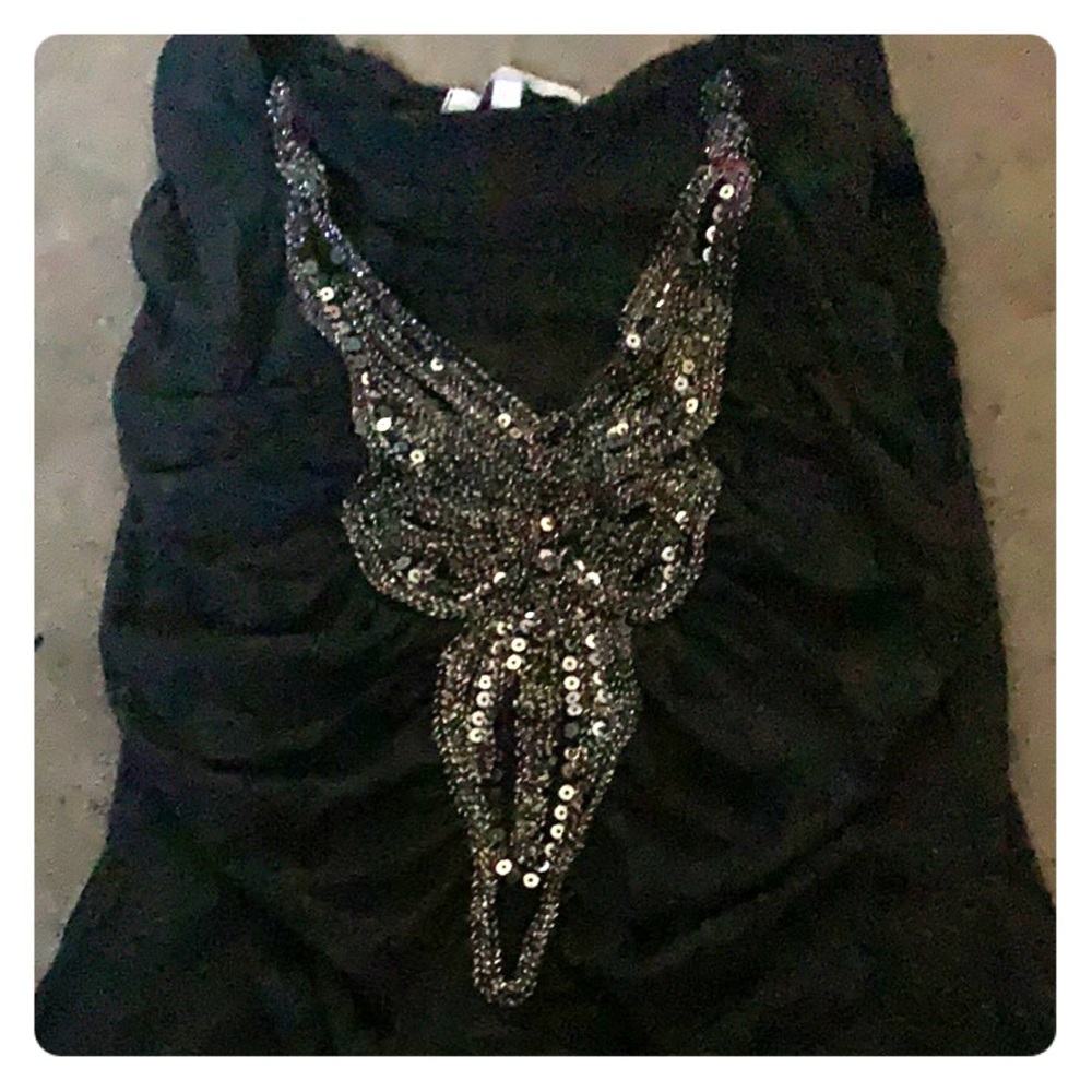 Sequin top!